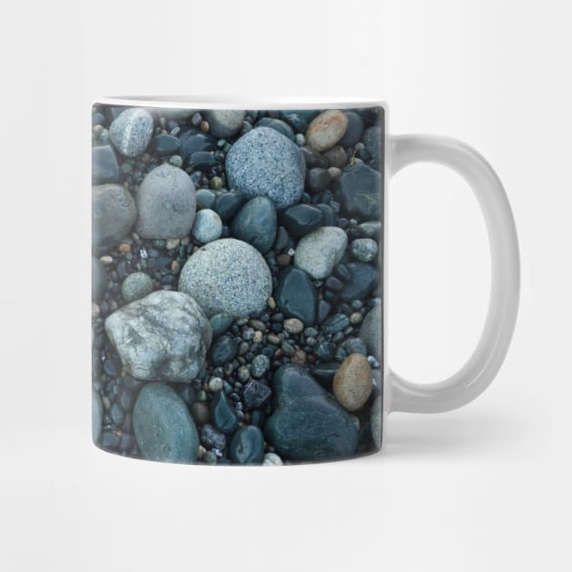 Smooth Rocks and Pebbles on the Beach by LucentJourneys